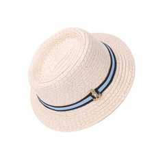 DIY Puppe Kleidung Zubehör Elegante Strohhut für 18 Zoll   