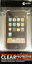 MACALLY Metro Clear Snap-on Protective Case Cover iPod Touch 3G
