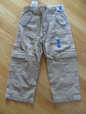 NWT Gymboree Beige Corduroy Cargo Pants Boy Size 4Y