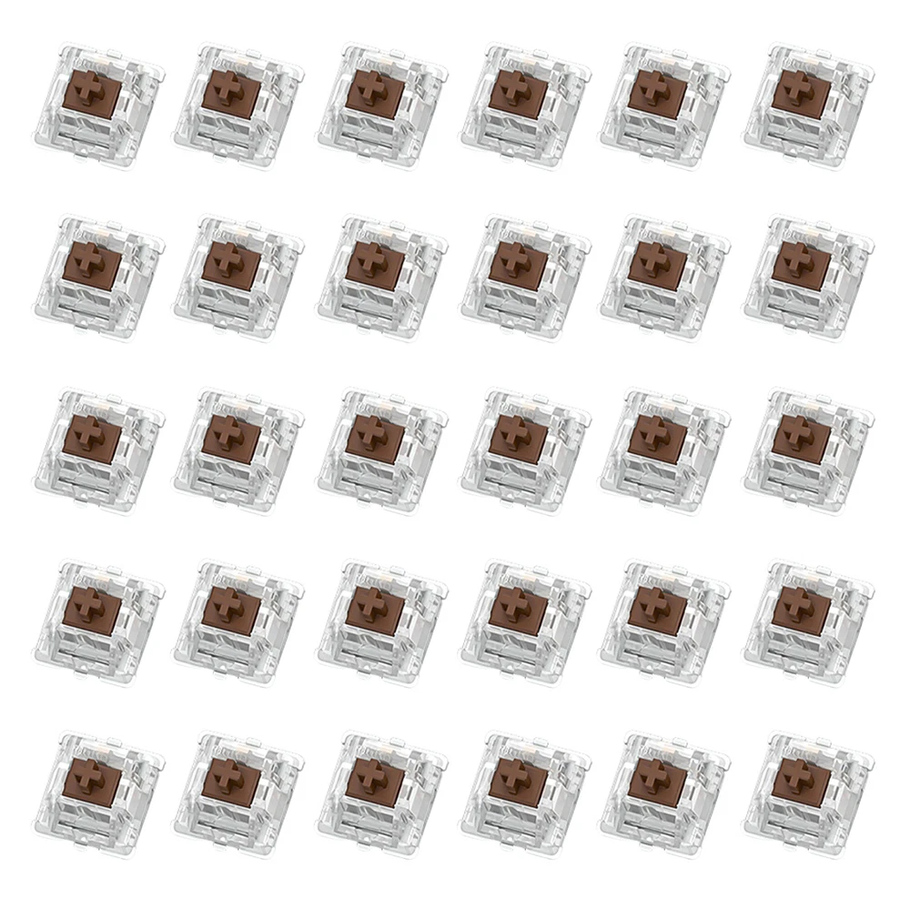 Upgrade your typing experience with this set of 30 mechanical keyboard replacement switch axes for DIY keyboard customization and enhanced performance