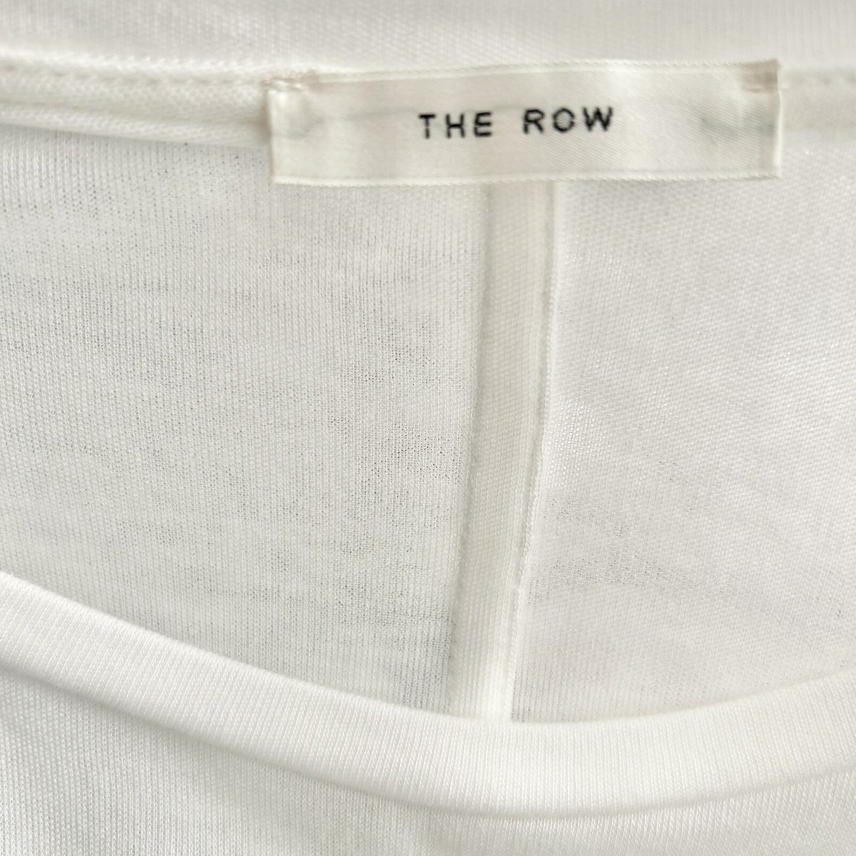 New The Row Sherman Top Cashmere Blend White Size Large MSRP