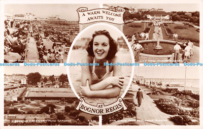 R532910 Ein herzliches Willkommen erwartet Sie im Bognor Regis West Sands and Pier Lily Pool