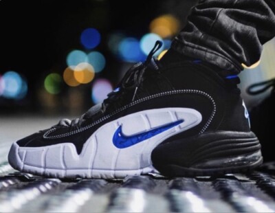 Nike Air Max Penny (GS) Mens Size 7Y - Black Varsity Royal (DQ7774