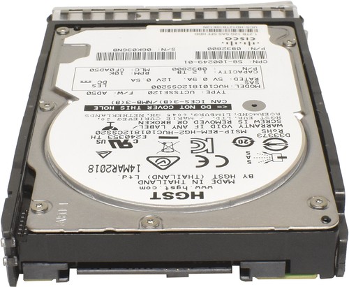 Cisco HGST 1.2TB 2.5" 10K 12G SAS SFF HDD HUC101812CSS200 UCS-HD12TB10K12N - Bild 3 von 5