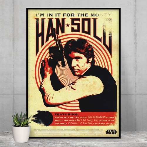 Star Wars Poster - Han Solo I'm in it for the Money - Filmmonzert Poster - Bild 2 von 6