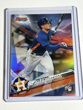 ALEX BREGMAN 2017 Bowman's Best Baseball Rookie Card #54 RC REFRACTOR Plus Base