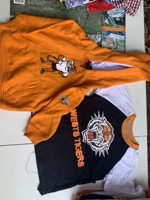 west tigers kids jersey