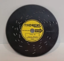 Thorens Music Box Discs. Tales Of Vienna Woods, 1423.