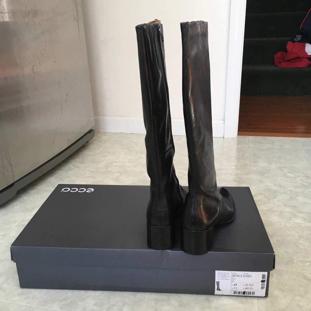 ECCO Women s Shape 35 Block Tall Boot Fashion Black 267413 EU 41