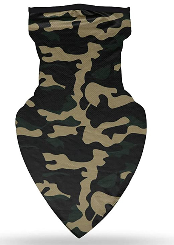 Máscara facial de camuflaje cuello gaiter pasamontañas vendedor de EE. UU. compra 2 obtén 1 envío rápido gratuito