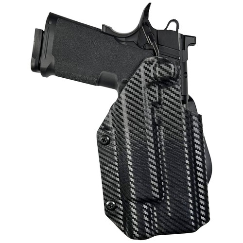 OWB Paddle Holster fits Springfield Prodigy 5'' w/ X300 - Picture 3 of 6