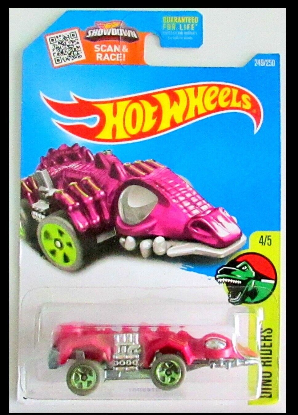 Hot Wheels Purple Fangster  Alligator Car #249 2016