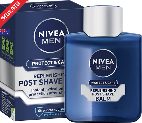 Men's Post Shave Balm 100ml – NIVEA Protect & Care with Aloe, Vitamin B5 - Picture 12 of 12