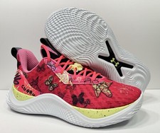 UNDER ARMOUR Curry Flow 10 Unicorn  Butterfly 3026296-600 Kid  s Size 5Y