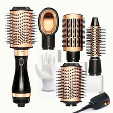 SKIMI Hair Dryer Brush Hot Air Blow Dryer Brush Tool Set Curling Straightener