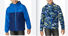 Eddie Bauer Boys Lone Peak 3-In-1 Hooded Full Zip Waterproof Light Weight Jac
