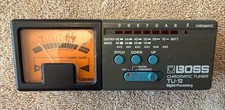 Boss TU-12H Tuner Chromatic Analog Meter for Bass Guitar Tested