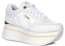 Guess Fltcm9Fal12 Camrio Platform Lace Up Womens Sneakers In White US 5 - 10