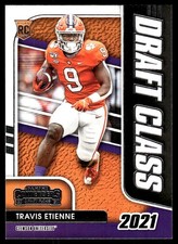 Travis Etienne 2021 Panini Contenders Draft Picks #21 Clemson Tigers NFL READ