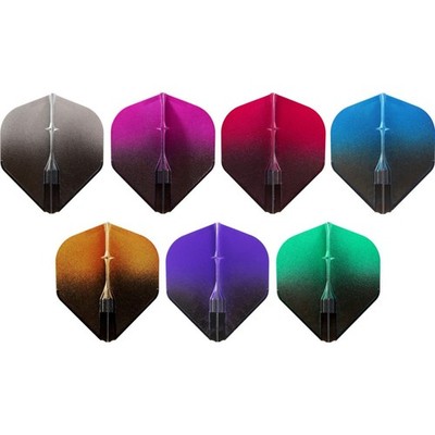 L-Style L1 EZ Two Tone Champagne Flights Black TwoTone Dart Dartflights Flight