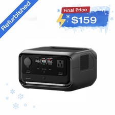 EcoFlow River 3 Plus 286Wh Portable Power Station LiFePO4 Battery Refurbished