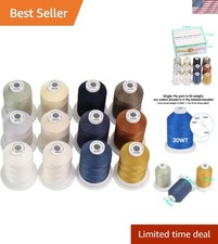 18 Options - Multi-Purpose 100% Mercerized Co...