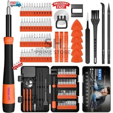 Magnetic Screwdriver Set Mini Repair Tool Kit 64 Set for Computer, Laptop, Phone