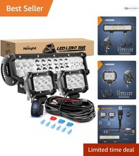 12 Inch Led Light Bar Combo 72w Flood Spot 2pcs Off Road Truck Marine 12 Inch Led Light Bar Combo 72w Flood Spot 2pcs Off Road Truck Marine
