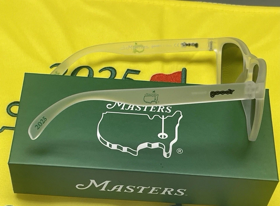 Óculos de sol 2025 Masters Golf Tournament Goodr - Souvenier - Imagem 4 de 4