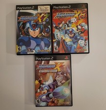 Megaman PS2 Lot, X7, X8, and X Collection Tested and Working