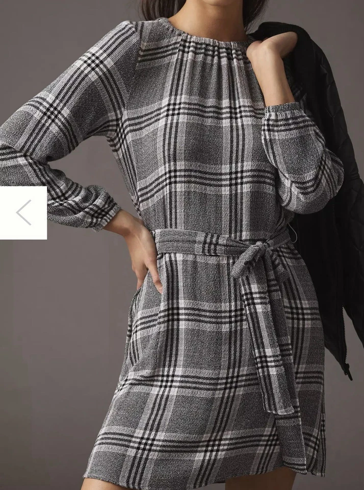 Bella Dahl Tai Long-Sleeve Dress Small Foto 2 de 4