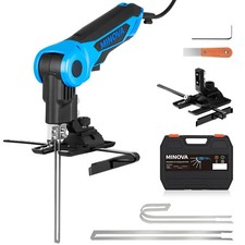 250W AC Rotatable Electric Hot Knife Foam Cutter Styrofoam Cutting Tool Kit A...