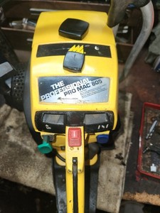 McCulloch Pro Mac 805 Gasoline Chainsaw Wrap-Around Handle Yellow/Black