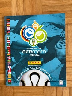 Panini Sticker FIFA World Cup Germany 2006 Album Complete with Messi and Ronaldo