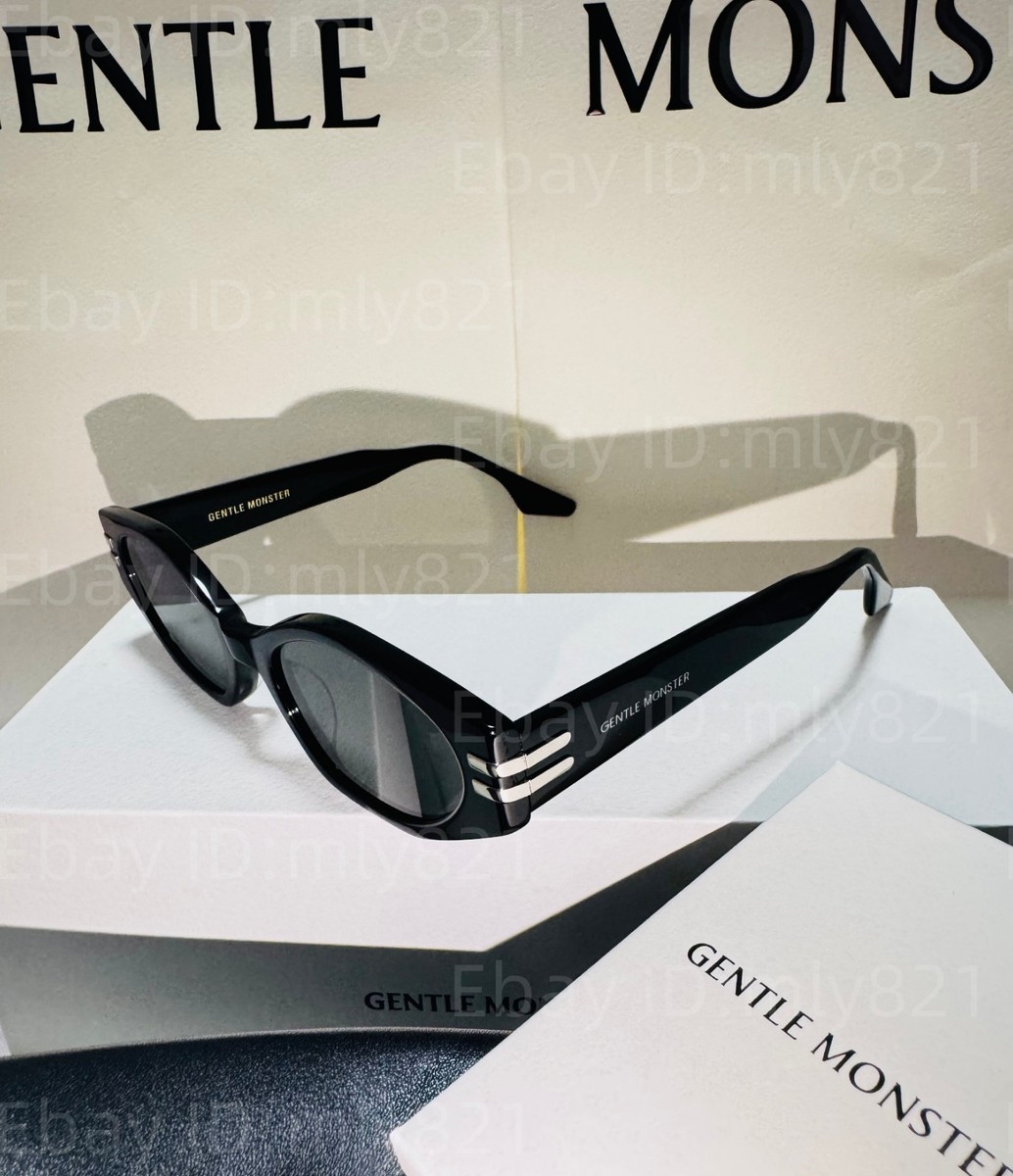 GentleMonster Sunglasses Ghost 01 Black Frame Black Lenses | eBay