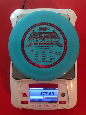   Innova Star Boss 10th Anniversary    Press Start    Flat   Used   No Ink  
