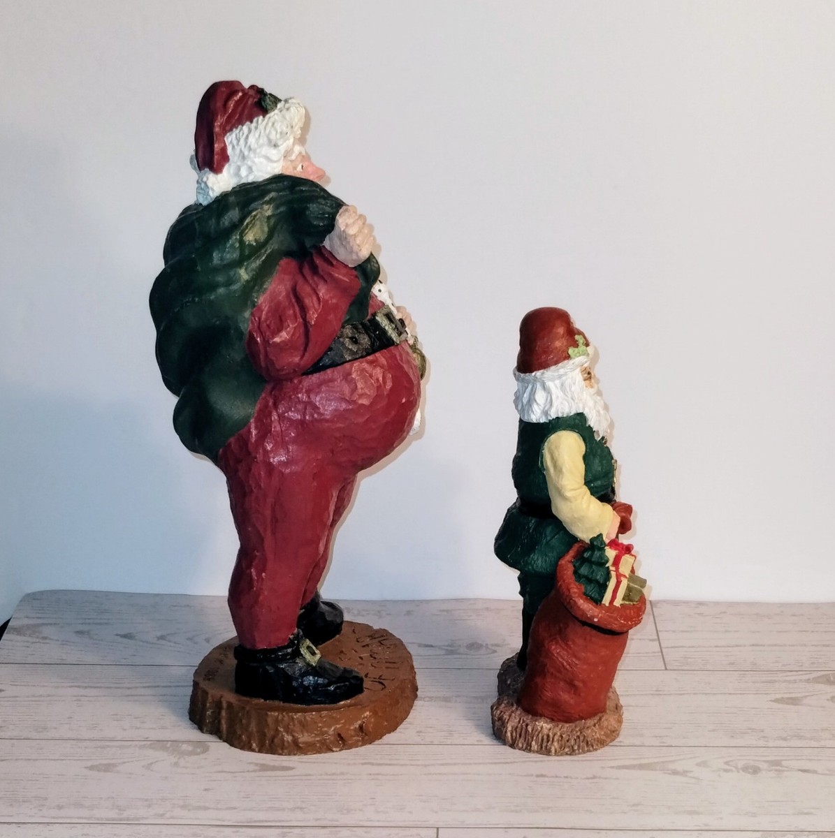 Vintage World Santas 1999 Denmark Santa & 1992 Ireland Santa