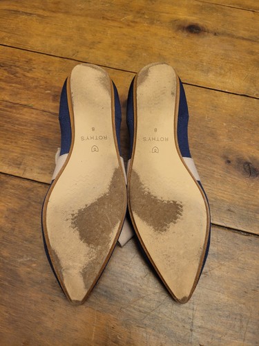 Rothy’s Point Mary Jane Bow in Sapphire Women’s Size 8 - Picture 9 of 10