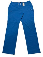 Figs Yola Skinny Scrub Pants Royal Blue Pants Size XL Tall Women  s New NWT