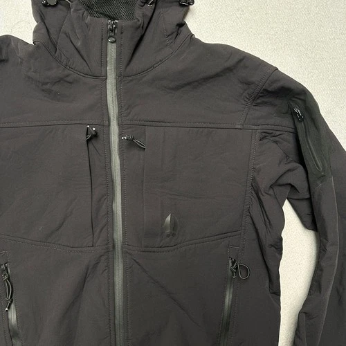 Bearded Goat Fleece Lined Soft Shell Jacket size Medium image 2