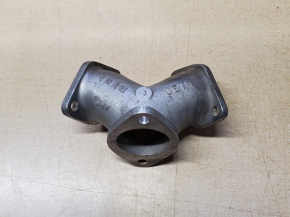 Harley Davidson Custom Cromo Ram Jett 1 Colector de admisión Evo Touring Softail FX Foto 2 de 4