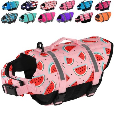 Doglay Dog Life Jacket, Dog Life Vest for Swimming Boating, Adjustable Puppy Lif
