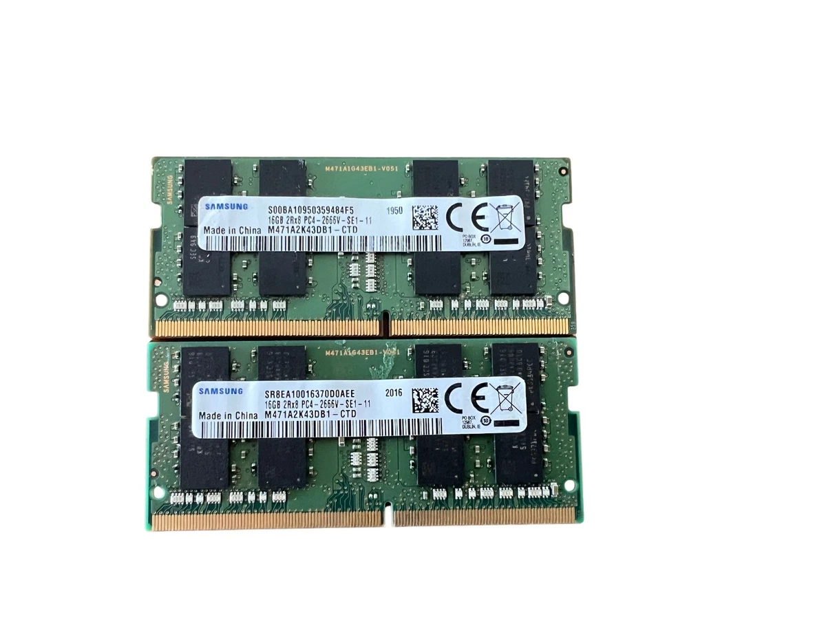 Samsung SO-DIMM Computer PC4-21300 (DDR4-2666) Bus Speed Memory