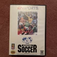 SEGA 16 Meg EA Sport FIFA International Soccer In Box Game Tested