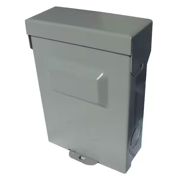 Ac Disconnect Box Electrical 60 Amp 120/240-volt Non-fuse Metallic Padlockable