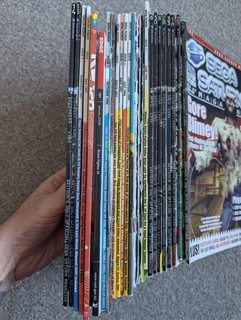 Selection Of Classic Gaming Magazines (Saturn/Sega Power/Sega Pro)