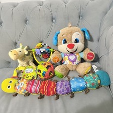 Lot Of Baby Toys Fischer-Price Dog Interactive Lamaze Caterpillar Ball Plush