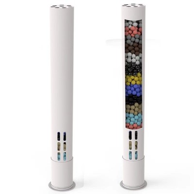 2 Pack Shower Filter Cartridge, 15 Stage Replacement Shower Filter for Hard W...