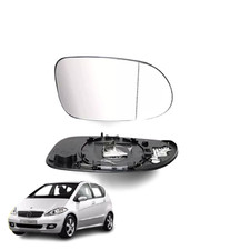 PIASTRA SPECCHIO ASFERICO TERMICO DESTRO MERCEDES CLASSE A W168 97>05 VETRO 