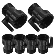 6 Pcs Faucet Valve Hose Quick Coupling for Garden Thread Connector Attachments